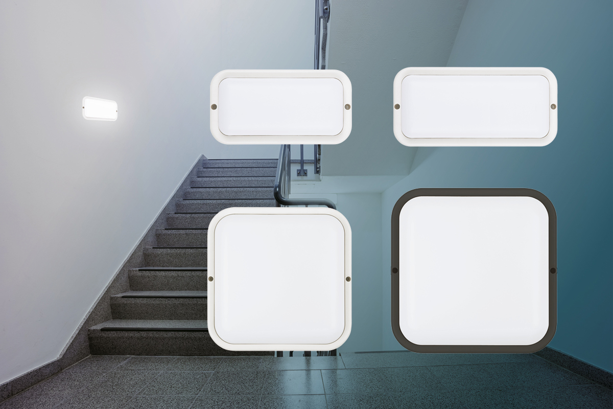 ULW-Q228/229: накладные LED-светильники IP65 для ЖКХ и других помещений